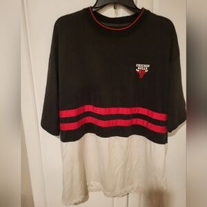 Vintage Starter Chicago Bulls NBA Team Pullover Short Sleeve Mens JERSEY XL